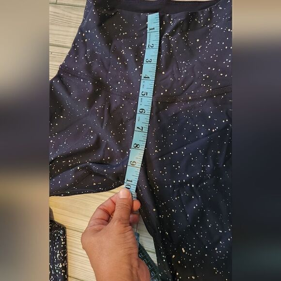 Beyond Yoga Ombre Alloys Shimmering Leggings Navy Blue Size Xs - Picture 8 of 10